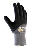 MaxiFlex Ultimate 34-875/XL Seamless Knit Nylon/Lycra Glove with Nitrile Coated Micro-Foam Grip on P