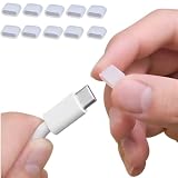 ぷらす堂 USB Type-C ケーブル 先端 キャップ タイプC USB-C USB3.1Type-C カバー コネクタキャップ オス側 オス用 ソフトタイプ 10個セット [並行輸入品]