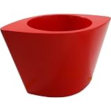 エフプランター 鉢カバー-マッシュボール2-レッド-8号鉢用