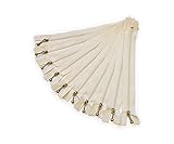 MYmama アウトレット 玉つき ファスナー 10本 20cm アンティークゴールド金具 (ベージュ)