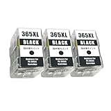 BC-365 キヤノン用 詰め替えインク BC-365XL(顔料ブラック)×3 大容量 個包装 対応機種：PIXUS TS3530 / PIXUS TS3730 【YUBOYA】