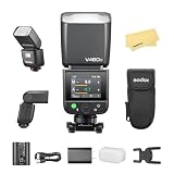 Godox V480S TTLカメラフラッシュ、Sonyカメラフラッシュスピードライトスピードライトライト用、GN50、7.2V / 2200mAhリチウムイオンバッテリー、2.4G HSS 1 / 8000s、65​​0フルパワーフラッシュ、1.7秒リサイクルタイム、10レベルLEDモデリングランプ