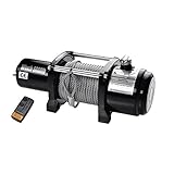 無線リモコン付き 強力電動ウインチ Max2722kg DC12V ホイスト 引き上げ機 電動ウィンチ