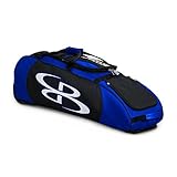 Boombah Spartan Rolling野球/ソフトボールバットバッグ – 38 " x 12 – 1 / 2 " x 12 " – 43カラーオプション – Holds 4 Bats and 