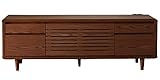 大川家具 関家具 テレビボード 幅140cm ウォールナット 244033