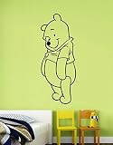 Disney壁デカールWinnie the Poohビニールステッカー漫画デコレーション家庭用品ホーム子供部屋寮Playroomアート装飾wtpo8
