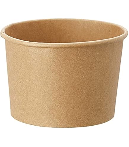 Amazon｜HEIKO 未晒フードカップ 350ml ムジ 25個｜使い捨て