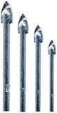 Vermont American 13310 4-Piece Glass & Tile Drill Bit Set by Vermont American