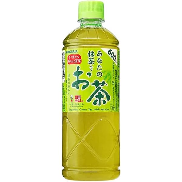 茶 ari*san Amazon.co.jp: サンガリア あなたの抹茶入りお茶 600mlペット