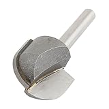 uxcell ルータビット　カッターツール　ラウンドノーズ　コアボックス 　6mmx 25mm 　大工用　メタル