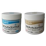 KOYO ニューサンライト ステンレス用コンパウンド  100ml &プラスチック用コンパウンド  100ml セット