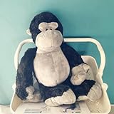 [SAQJEE]ぬいぐるみ ゴリラ ぬいぐるみ ゴリラ ギフト/彼氏/彼女/家族 ブルー 出産祝い リアル 犬 ぬいぐるみ スーパーもちもちぬいぐるみ タイプ１ 犬クッション 柔らかい 添い寝枕 癒される抱き枕 気持ちいい抱き枕 70cm 多機能 ソファー背当て