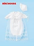 [ミキハウス] MIKIHOUSE 【ミキハウス(ベビー)】 【箱付】華やかサテンコートのセレモニードレス３点セット 40-1932-564 白/フリー