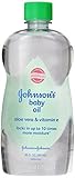 Johnson's Baby Oil, Aloe Vera and Vitamin E, 20 Ounce by Johnson's Baby