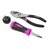 Cala Tools KDE8TS Tool Set, Pink, 8-Piece [並行輸入品]