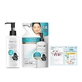 Dove(ダヴ) 吸着毛穴ケア 洗顔ジェル 本体+詰め替え用 150ml+140ml リーフレット付き