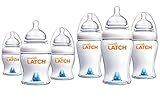 Munchkin Latch Anti-Colic 4 Ounce & 8 Ounce Baby Bottle, 6 Count by Munchkin [並行輸入品]
