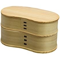 Amazon | 曲げわっぱ 弁当箱 はんごう弁当箱 2段 秋田杉 大館