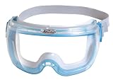 Jackson Safety 14399 V80 Revolution OTG Safety Goggles, Clear Anti-Fog Lens with Blue Frame (Pack of