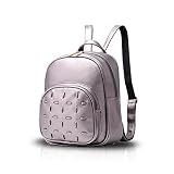 Tisdaini 新型ショルダバックファッションリュックサック学生かばんPU旅行かばん財布