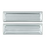Deltana MS212U26 13 1/8-Inch Mail Slot with Solid Brass Interior Flap by Top Notch Distributors, Inc