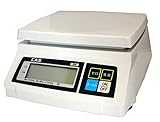 ≪検定付き≫ CAS デジタルはかり SW-1S 最大計量(ひょう量) 30kg 【型式承認取得】