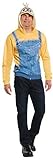 Rubie's Costume Co Men's Minion Unisex Hoodie%ｶﾝﾏ% Yellow%ｶﾝﾏ% Large/Standard [並行輸入品]