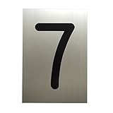 杉田エース 階数表示板 AB兼用プレート No.7