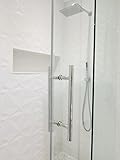 12 "ラダースタイルバックツーバックプルハンドル/ Suitable forガラスドア/ステンレススチール – ポリッシュクローム仕上げ