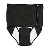 西松屋 [EDM] 脇オープン産褥ショーツ（無地） 【M－L・L-LL・LL-3L】　M-L　ブラック