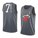 Outerstuff Goran Dragic Miami Heat # 7 NBA YouthパフォーマンスPlayerタンクトップ Youth Xlarge 14/16 グレイ