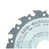 モトユキ GLOBAL SAW 窯業サイディングボード用超硬チップソー TK-100