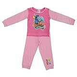(ディズニー) Disney キッズ・子供用 ファインディング・ニモ 長袖トップス・ボトムス(ズボン) パジャマ 上下セット (1歳半-2歳) (ピンク)