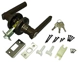 日中製作所 取替レバーハンドル鍵付間仕切 NP222-ML-Uアンバ