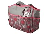 Disneys Minnie Mouse Large Diaper Bag Tote with Floral Patterns, db30197 by Cudlie [並行輸入品]