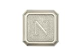 建築メールボックス3650sn-nアルミサテンニッケルモノグラム – レター" N "
