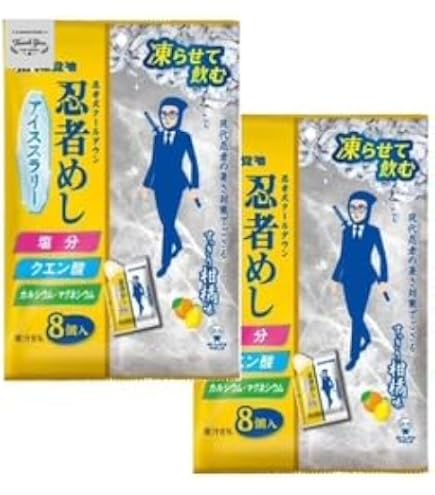 Amazon.co.jp: UHA味覚糖 [公式] 忍者めし アイススラリー すっきり