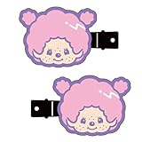 ケイカンパニー(K Company) モンチッチ 前髪クリップ モンチッチちゃん ピンク MO-MC-MCP H3.1×W3.5×D0.4cm