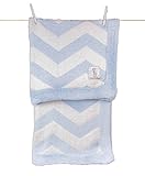リトルジラフ ベビーブランケット Dolce Chevron (ブルー)/BOX入り lg0088-01B 【正規代理店輸入】