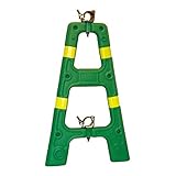 三甲(サンコー) ブロースタンド/ブロー成形品単管バリケード 〔反射テープ付き〕 グリーン(緑)〔代引不可〕