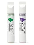 MASKING COLOR マスキングカラー ペンタイプ Sサイズ 38ml 透明《パーマネントグリーンライト（TR402）1本 アメジスト（TR700）1本》