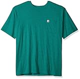CarharttメンズBig and Tall Maddockポケット半袖Tシャツ US サイズ: 5L カラー: グリーン