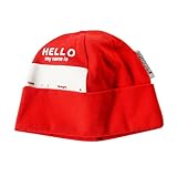 DRIBBLE BEANIE ドリブル ビーニー [ HELLO MY NAME IS/RED ] 帽子 赤ちゃん キッズ
