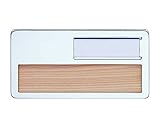 アルミ・ステンレス室名札 無地 SK-602A　　新協和