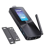 HiMeLE ファンレスミニPC 小型パソコン Windows11 Pro対応Celeron N100プロセッサー省スペース 省電力静音LPDDR4x 8GB+ eMMC 256GB mini PC USB3.0 Graphics4K@60Hz出力HD BT5.1 2.4G/5G高速WiFi5搭載