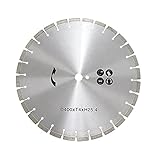 コンクリートカッター用ダイヤモンドブレード 単品 1枚 外径約413mm 16インチ 内径約25.4mm 穴径約25.4mm 刃厚約4mm ブレード コンクリートカッター アスファルトカッター 舗装カ