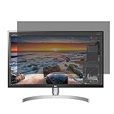 LG 27UL850-W 27インチ対応 覗き見防止 プライバシーフィルター ブルーライトカット 液晶保護フィルム 反射防止 両面使用可能 着脱簡単 紫外線カット lifeinnotech