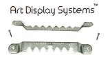 広告Large ZP Sawtooth Hanger with Nails – Pro品質 – 100パックbyアート表示システム