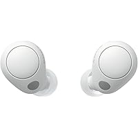 ソニー(SONY) 完全ワイヤレスイヤホン WF-C700N :高性能ノイズキャンセリング搭載/軽量・小型設計/音質アップスケール機能搭載/連続音楽再生時間最長 7.5時間/IPX4防滴性能/急速充電対応/クリアな通話性能/マルチポイント対応 ホワイ