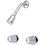 Olympia Faucets P-1212 Two Handle Shower Set, Chrome Finish [並行輸入品]